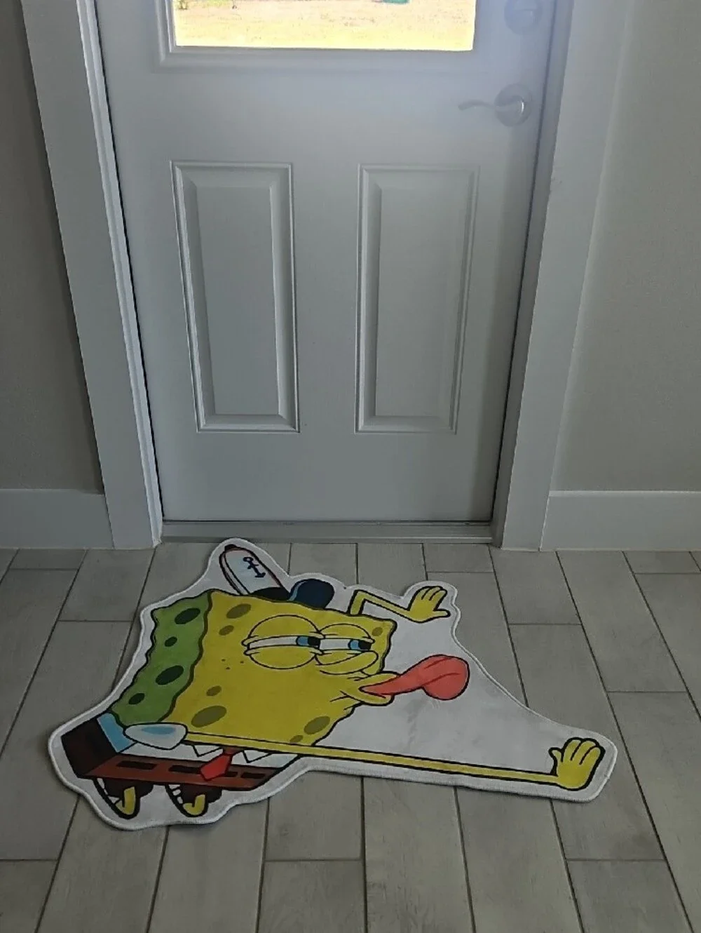 SpongeBob SquarePants Character Floor Mat - Yellow/Green/Pink